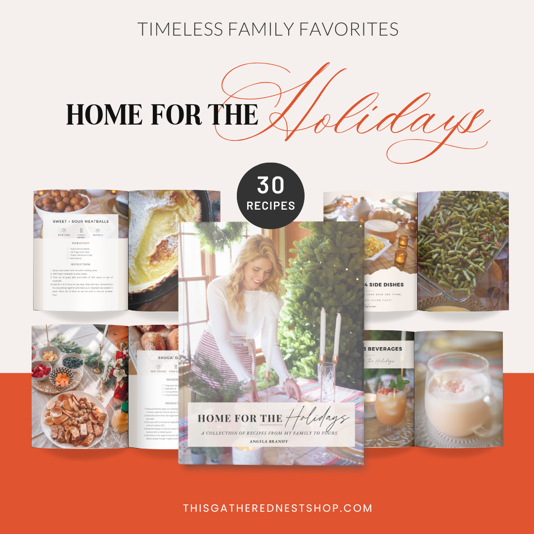 Home for the Holidays Cookbook